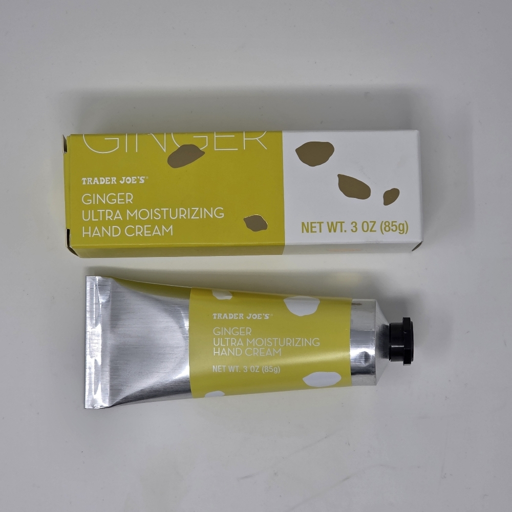 Trader Joe's Ginger Ultra Moisturizing Hand Cream 3 Fl Oz New